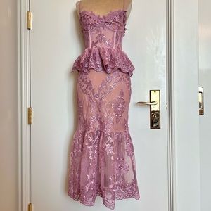 V. Chapman Orchid Dress in Lavender